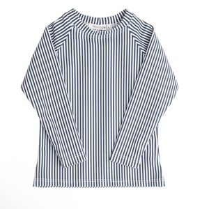 Minnow Swim Girls or Boys Harbor Stripe Rashguard, size 1 NWT